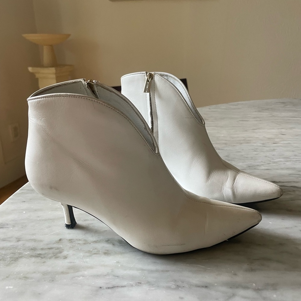 Anine Bing White Boots